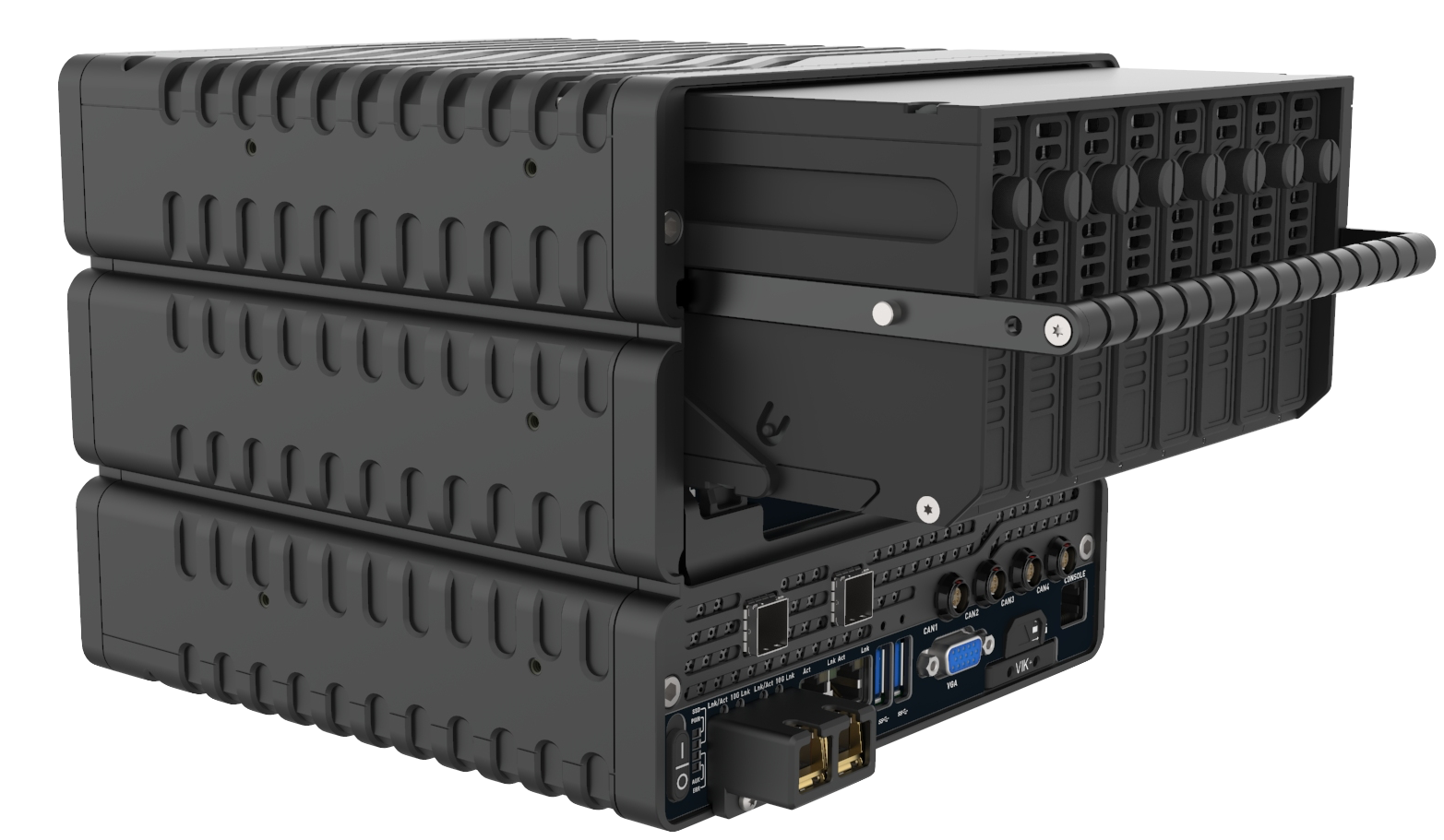 Simplified vehicle data logging installs Jaguar I-PACE 5 TRXD8_storage_cassette