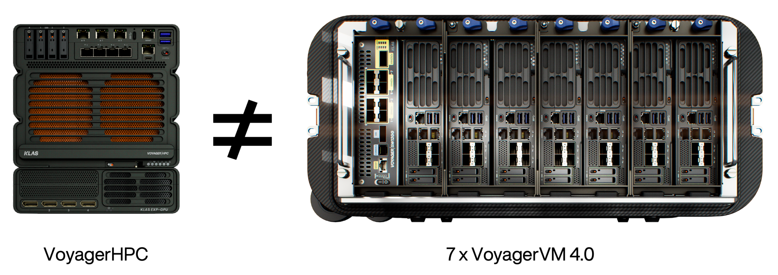 VoyagerHPC vs V8 VM4 scaled